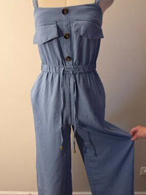 women`s jumpsuit Blush blue
